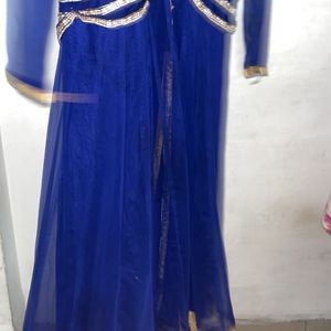 Anarkali Navy Blue Dress🩵