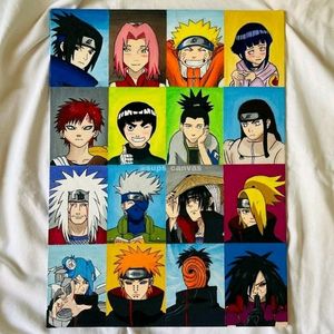 Anime Canvas Painting