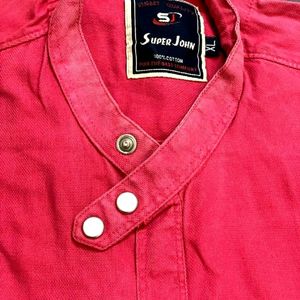 Man  Rose Pink Shirt