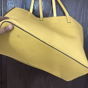 VAN HEUSEN Reversible Tote Bag Mustard