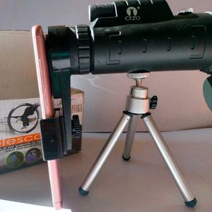 Telescope With Tripod And Mobile Holder