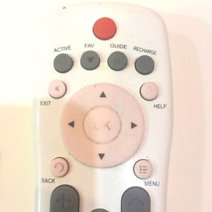 Videocon D2H TV Remote