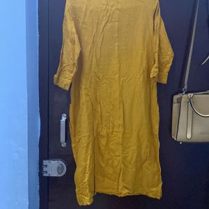 rangriti mustard kurta