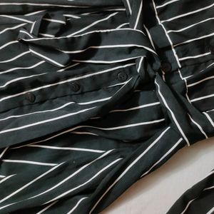 Striped Kurta Dress 🖤