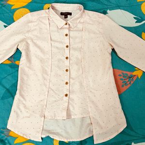 Stylish Baby Pink Shirt Top