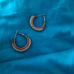 Stones Net Earrings