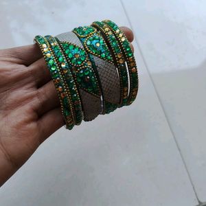 Set Of Handmade Bangles