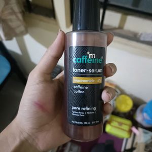 M caffeine, Nicinamide Toner+Serum By A