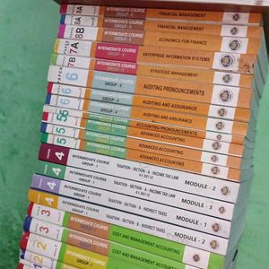 CA Intermediate Both Group Books Old Edition