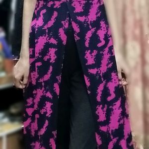 Designer Long Dress Split From Font