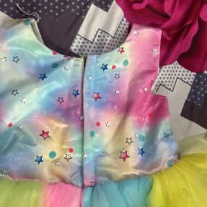 Unicorn Frock 1-3.5 Years