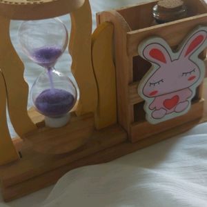 HOURGLASS PEN STAND💜💛