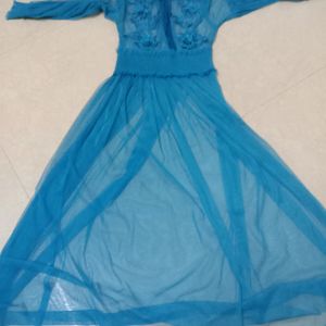 Western Gown With Leggi Ans Inner