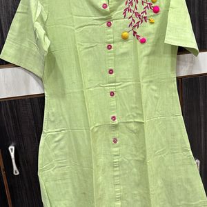 A line kurta for women