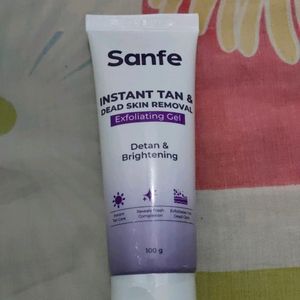 Instant Tan And Dead Skin Removal, Exfoliating gel