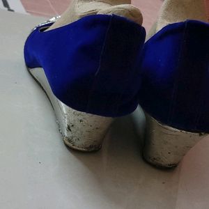 Beutiful Blue Wedges