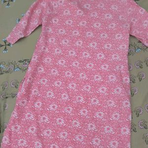 Straight Knee Length Kurti