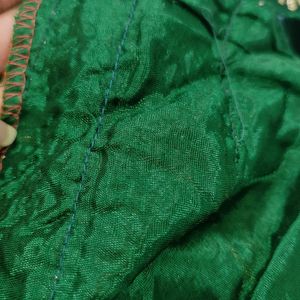 Beautiful Dark Green Sharara💚