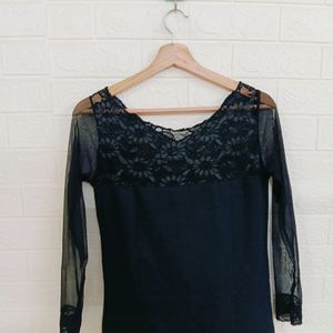 Net Summer Black Hot Tops