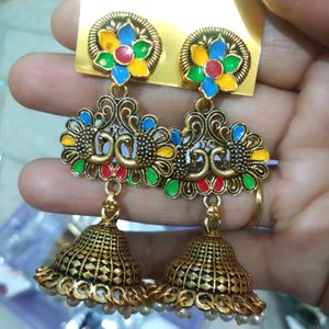 Beautiful Jhumka Earrings