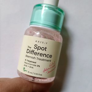 Axis Y Spot Difference Blemish Treatment