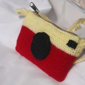 Crochet Camera Purse