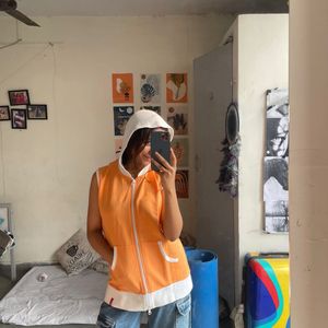 Orange Hoodie