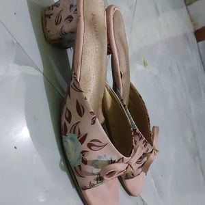 Peach  Sandal Used Few Times