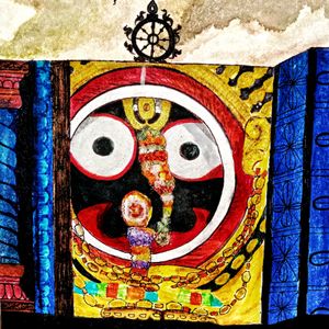 Lord Jagannath Painting, Comment For Your's