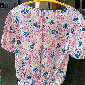 🌼🌸🏵️Floral Stretchable Western Wear-Tops