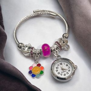 Stainless Steel Watch Pandora Bracelet