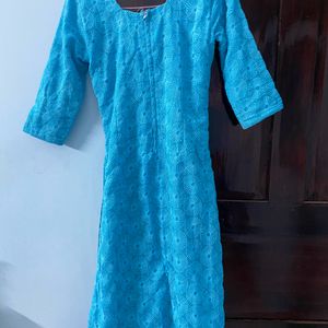 Blue Kurta