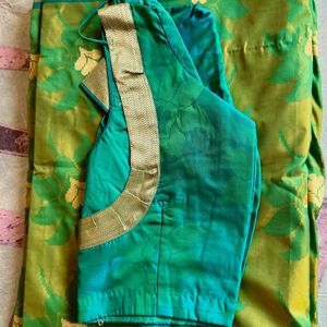 Banarasi Silk Saree With Blouse