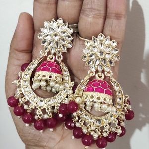 Meenakari Jhumka