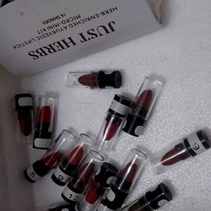 Just Herbs Ayurvedic Lipstick 14 Shades