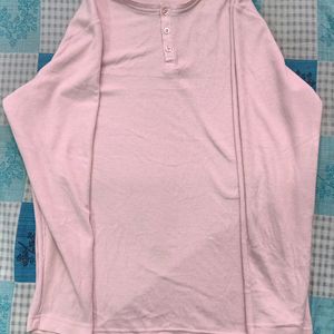 Bewakoof Pink Sweatshirt Casual