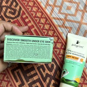 Pilgrim Sunscreen & Under eye Cream