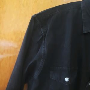 Denim Look Shirt Boys 16