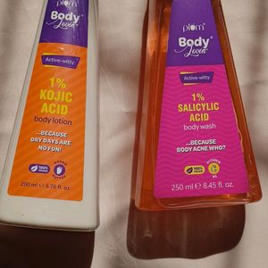 Plum Body wash And lotion