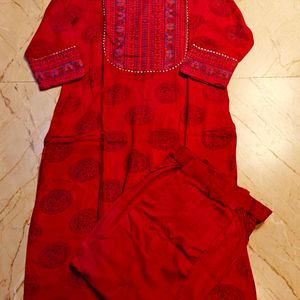 Kalini Kurta With Pant N Dupatta