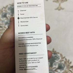 Minimalist 5% Niacinamide Serum