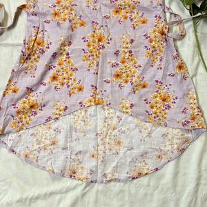 High-low Lavender Short Kutti