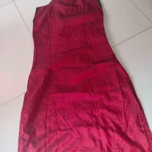 Sleeveless Embroidery Kurti