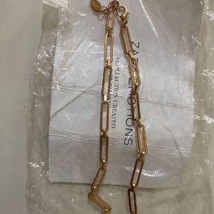 Zara Paper Clip necklace