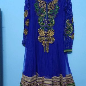 Full Net Embroidery Frock