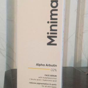 Minimalist Alpha Arbutin 02% Serum