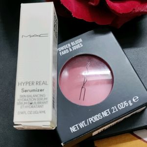 Mac Blusher With Face Serum