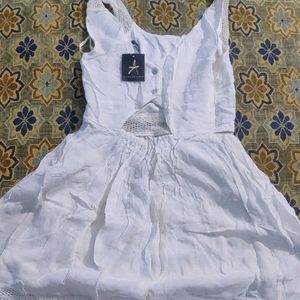 White Dress Size S