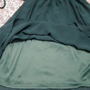 Tunic Petroleum Green Color Dress