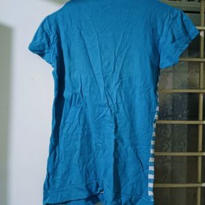 Blue Tshirt For Women